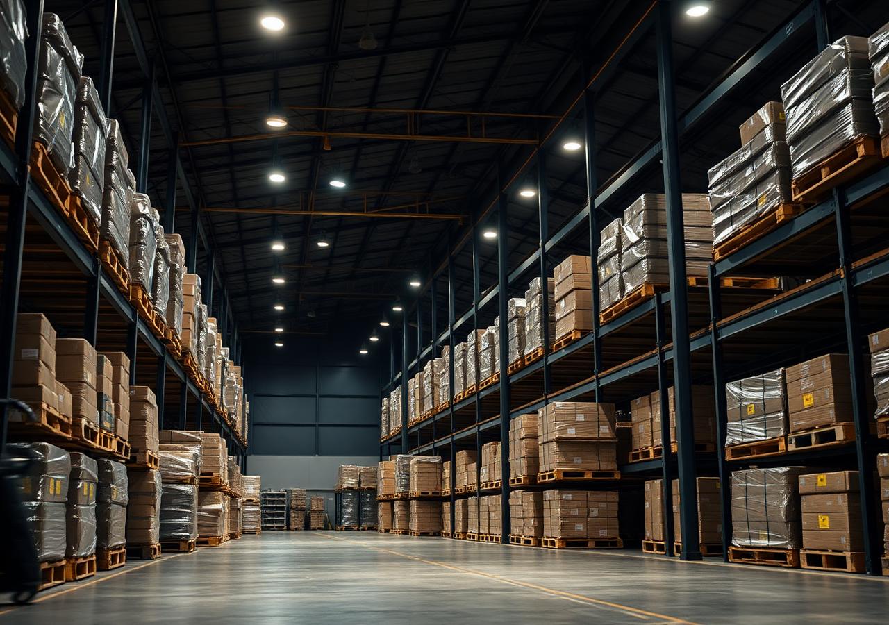EasyRun logistics warehouse